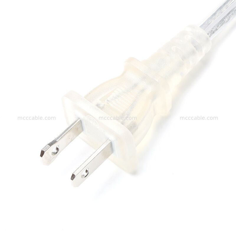การประกอบสายไฟฟ้าสองปลายแบบโปร่งใสแบบกําหนดเองกับสาย 18AWG SPT-2