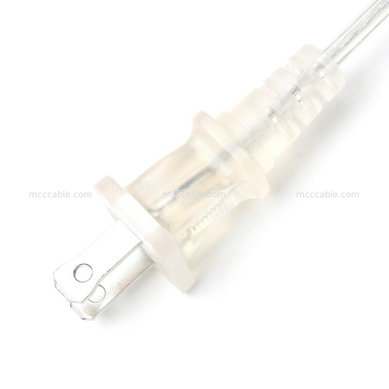 การประกอบสายไฟฟ้าสองปลายแบบโปร่งใสแบบกําหนดเองกับสาย 18AWG SPT-2
