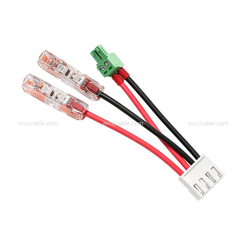VHR-4N 15EDGK-3.5 221-2411 Wire Harness 18AWG 4 Pin Custom Cable Assembly