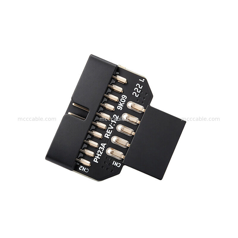 Custom USB 2.0 9-Pin to USB 3.0 19-Pin Internal Motherboard Adapter