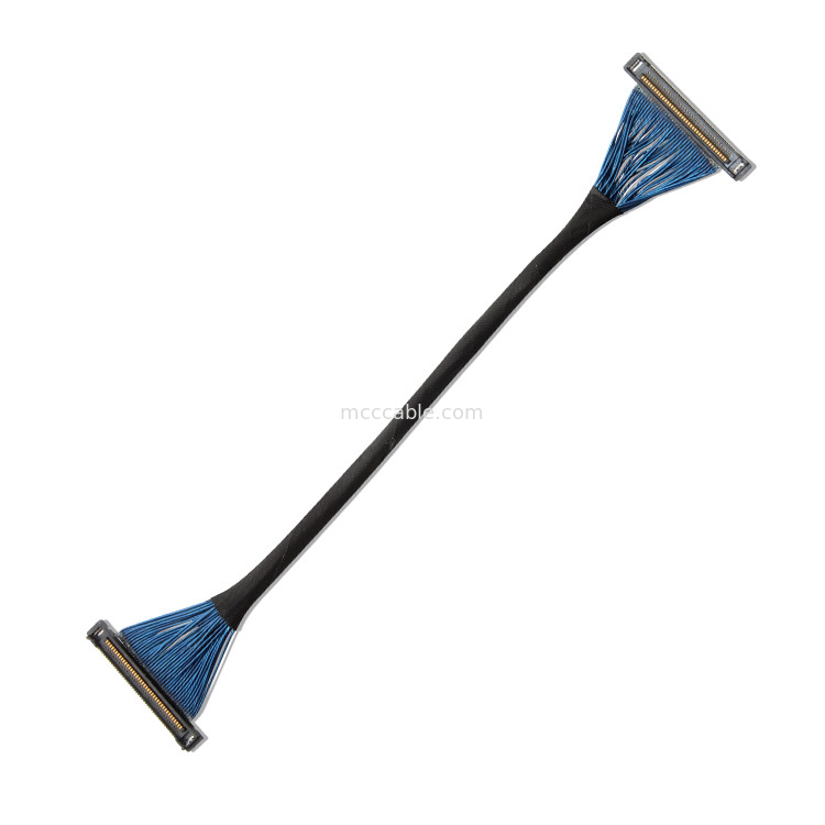 20373-R40T-06 40Pin Micro Coaxial Cable Vertical Mating Edp Lvds ถึง  20380 R40t 16