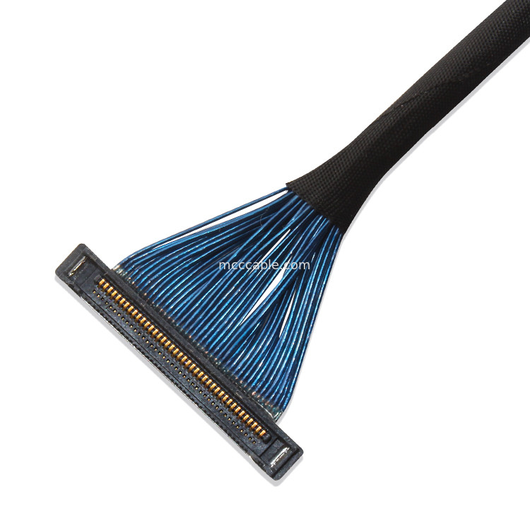 20373-R40T-06 40Pin Micro Coaxial Cable Vertical Mating Edp Lvds ถึง  20380 R40t 16