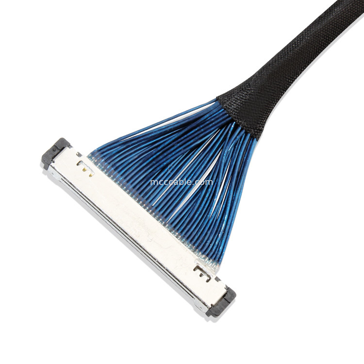 20373-R40T-06 40Pin Micro Coaxial Cable Vertical Mating Edp Lvds ถึง  20380 R40t 16