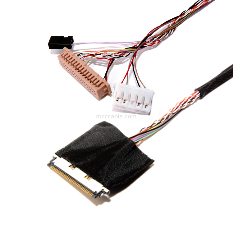 30 Pin Lcd Lvds Cable 20345 040t Lvds To Edp สายเชื่อมจอ Lvds Cable