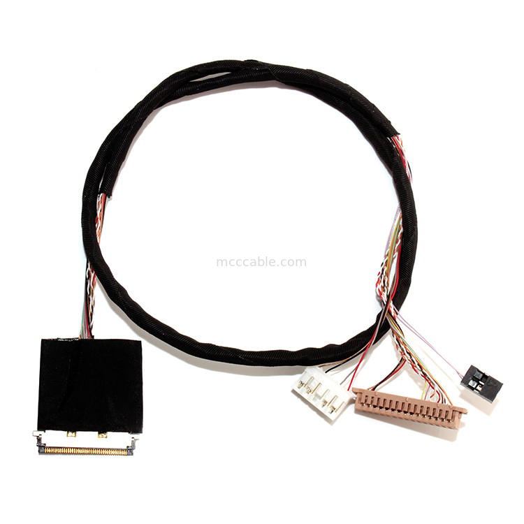 30 Pin Lcd Lvds Cable 20345 040t Lvds To Edp สายเชื่อมจอ Lvds Cable