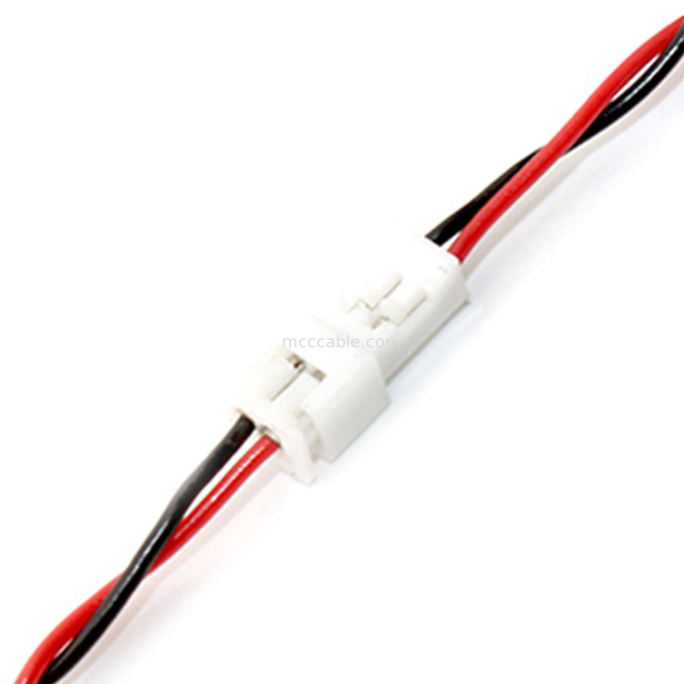 Custom Wire Harness 2pin JST PH2.0 สำหรับรถจักรยานไฟฟ้าขั้วต่อจอแสดงผล lvds
