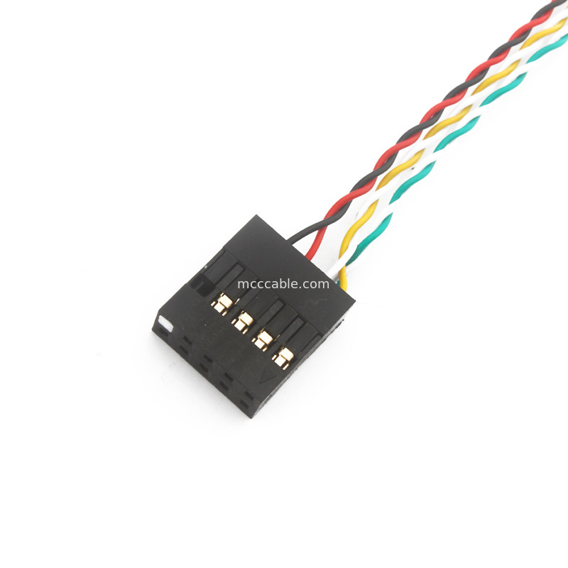 Custom Molex 2255210 สายเคเบิลแผงด้านหน้า 2.54 มม. สำหรับสายรัด EMB B75A