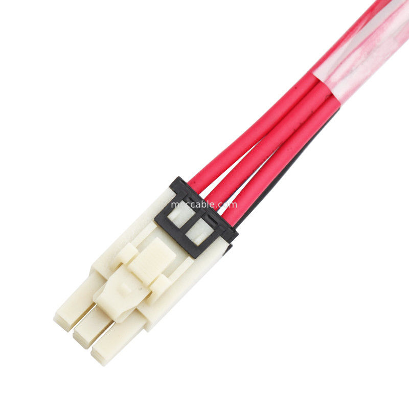 ชุดสายรัดสายไฟความยาว 6 ขา 100 มม. Molex 1722582106 ถึง 4 ขา TE 208130-1