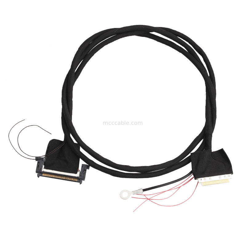 ชุดสายเคเบิล 32AWG LVDS 40 พิน 88441-40 ถึง 50 พิน JAE F1-RE51HL