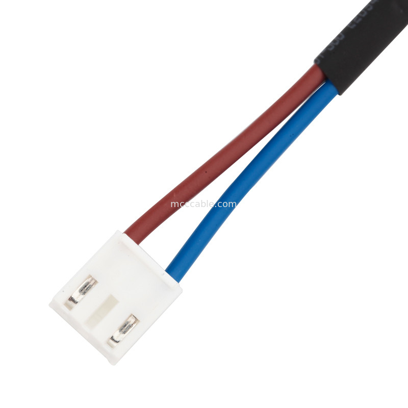 ชุดสายไฟแบบกำหนดเองขนาด 3.96 มม. JST VHR-3N ถึง SVL1.25-3.5 lvds สายเคเบิลตัวเชื่อมต่อ 2 พิน