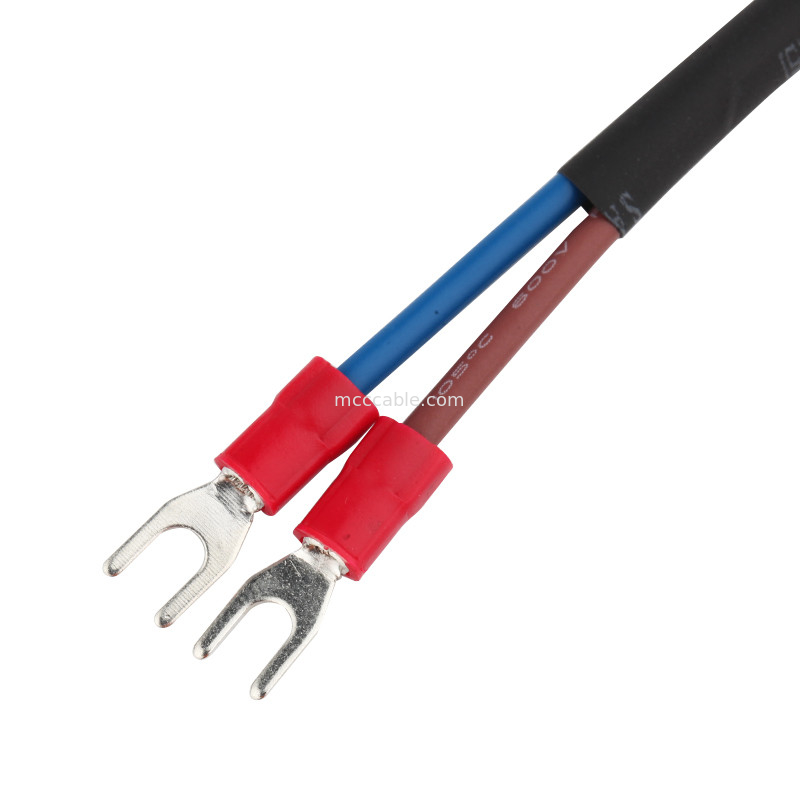 ชุดสายไฟแบบกำหนดเองขนาด 3.96 มม. JST VHR-3N ถึง SVL1.25-3.5 lvds สายเคเบิลตัวเชื่อมต่อ 2 พิน