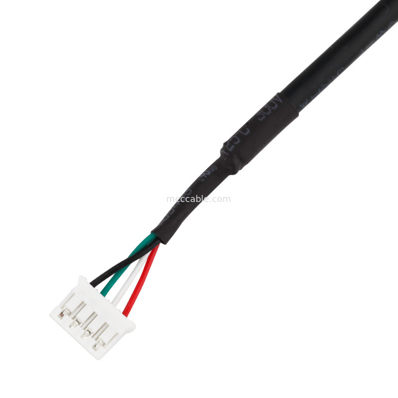 28AWG ชุดประกอบสายไฟ LED JST PHR-5P TO SH1.0 5P 1.0mm Pitch