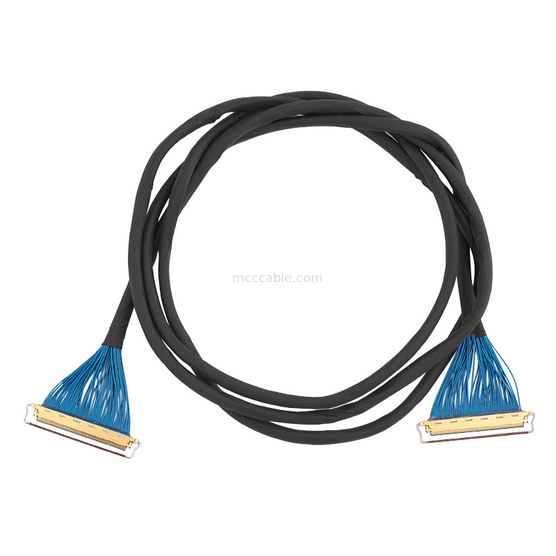 ชุดสายเคเบิล Micro Coaixal Lvds Edp I  20633-260t-01s ขั้วต่อจอแสดงผล lvds