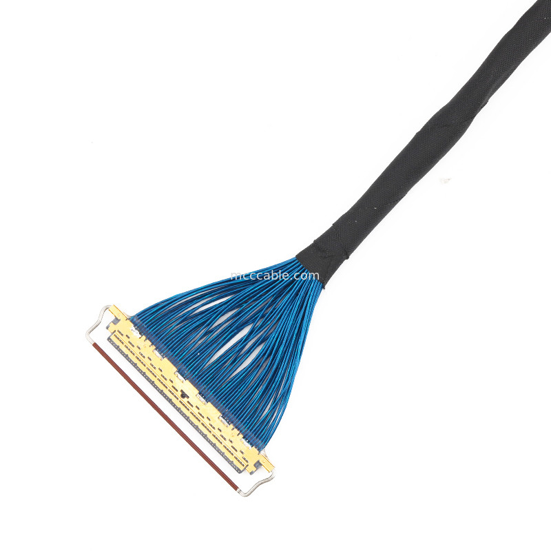 ชุดสายเคเบิล Micro Coaixal Lvds Edp I  20633-260t-01s ขั้วต่อจอแสดงผล lvds