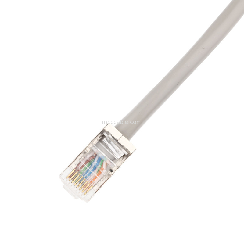 สายเคเบิลแบบติดตั้งบนแผงควบคุม H-DB 26P RJ45 8pin ชุดสายเคเบิลเครือข่าย สายเคเบิลความเร็วสูงของ samtec