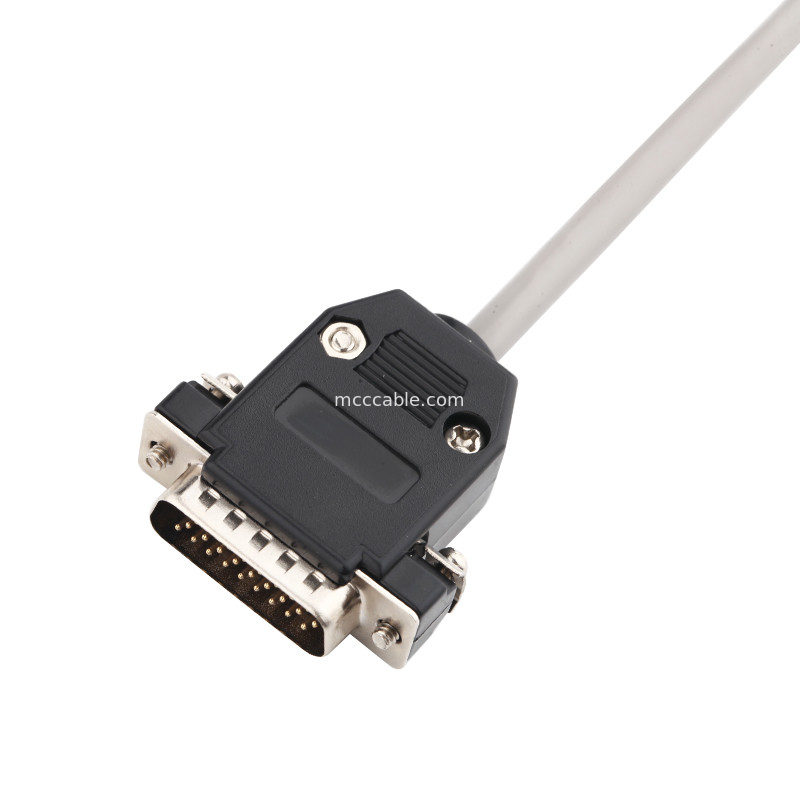 สายเคเบิลแบบติดตั้งบนแผงควบคุม H-DB 26P RJ45 8pin ชุดสายเคเบิลเครือข่าย สายเคเบิลความเร็วสูงของ samtec