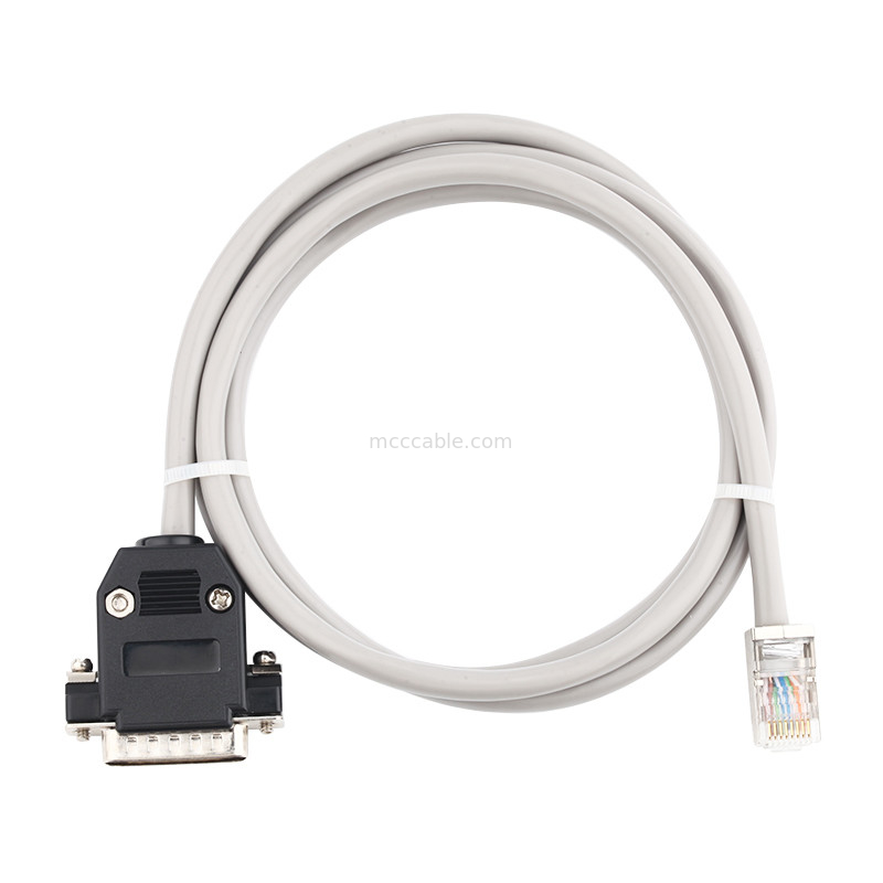สายเคเบิลแบบติดตั้งบนแผงควบคุม H-DB 26P RJ45 8pin ชุดสายเคเบิลเครือข่าย สายเคเบิลความเร็วสูงของ samtec